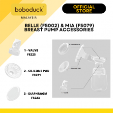 Boboduck - Belle (F5002) & Mia (F5079) Breast Pump Accessories