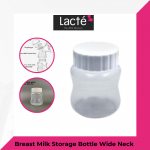 Lacte -5oz B/milk Storage Bottle Wide Neck No Teat(1pcs)-SBB